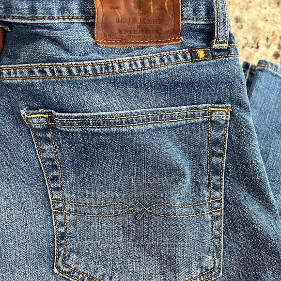 Lucky Brand Men's Straight Jeans - Blue - Picture 5 of 10